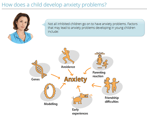 Information about causes of anxiety